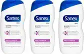 Bol.com Sanex Douchegel - Pro Hydrate Droge Huid - 3 x 500 ml aanbieding