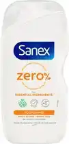 Bol.com Sanex Zero% - Douchegel - Verzorgend - Natuurlijke Ingrediënten - Droge Huid - 400 ml aanbieding