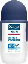 Bol.com 6x Sanex Deo Roll-on Men - Dermo Active Control 50ml aanbieding
