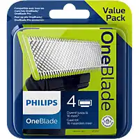 Bol.com Philips OneBlade - Vervangmesjes - 4 stuks - QP240/50 aanbieding