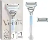 Bol.com Gillette Venus Satin Care Scheermes - Voor Huid En Schaamhaar - Voor Vrouwen - 2 Scheermesjes aanbieding