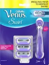 Bol.com Venus Swirl Handle + 3 scheermesjes aanbieding