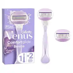 Bol.com Gillette Venus Comfortglide Breeze - 1 Scheermes - 2 Scheermesjes aanbieding