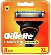 Bol.com Gillette Fusion 5 Power - Scheermesjes - 8 Stuks aanbieding