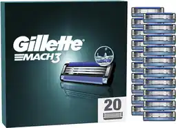 Bol.com GIllette Mach 3 scheermesjes 20-pak navulmesjes aanbieding