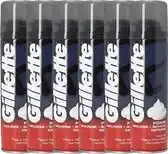 Bol.com Gillette Basic Scheerschuim Regular Voordeelverpakking 6x 200ml aanbieding