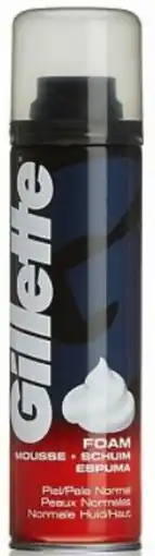 Bol.com Gillette Scheerschuim normale huid - 6 x 200ml - voordeelverpakking aanbieding