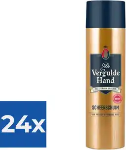 Bol.com De Vergulde Hand Scheerschuim 250 ml - Voordeelverpakking 24 stuks aanbieding