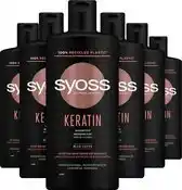 Bol.com Syoss Keratin - Shampoo - Voordeelverpakking - 6x440ml aanbieding
