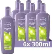 Bol.com Andrélon Langer Fris Shampoo - 6 x 300 ml - Voordeelverpakking aanbieding