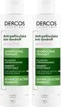 Bol.com Vichy Dercos Anti-Roos - Shampoo - voor een gevoelige hoofdhuid- 2x 200ml aanbieding