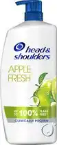 Bol.com Head & Shoulders Apple Fresh - Anti-roos - Shampoo - Tot 100% Roosvrij - 1000ml aanbieding