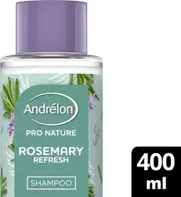 Bol.com Andrélon Pro Nature Rosemary Refresh Shampoo 400 ml aanbieding