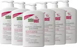 Bol.com Sebamed Alledag Shampoo - Zeepdispenser - 1 liter 6 pack aanbieding