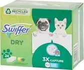 Bol.com SWIFFER Dry vloerdoekjes - 24st - navulling aanbieding