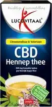 Bol.com Lucovitaal Hennep CBD Thee Voedingssupplement - 20 Zakjes aanbieding