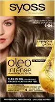 Bol.com 3x Syoss Oleo Intense Haarverf 6-54 Capuccino Blond aanbieding