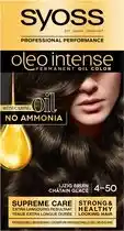 Bol.com Syoss Oleo Intense - Haarverf - 4-50 - Ijzig Bruin - 115ml x 3 aanbieding