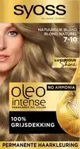 Bol.com Syoss Oleo Intense 7-10 Natuurlijk blond - 3 stuks aanbieding