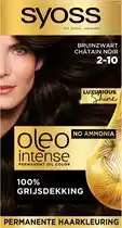 Bol.com Syoss Oleo Intense - Haarverf - 2-10 - Bruinzwart - 115ml x 3 aanbieding
