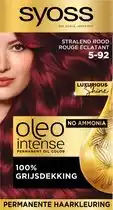 Bol.com Syoss Oleo Intense 5-92 Stralend Rood - 3 st - voordeelverpakking aanbieding