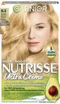 Bol.com Garnier Nutrisse Ultra Crème 9.3 - Zeer Licht Goudblond - Intens voedende permanente haarkleuring aanbieding