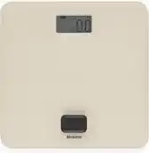 Bol.com Brabantia ReNew Personenweegschaal Digitaal - geen Batterij nodig - Soft Beige aanbieding