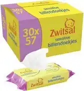 Bol.com Zwitsal Sensitive Billendoekjes 1710 Babydoekjes 30 x 57 stuks aanbieding