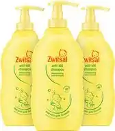 Bol.com Zwitsal Anti-Klit Shampoo - 3 x 400 ml - Voordeelverpakking aanbieding