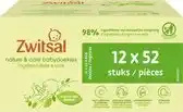 Bol.com Zwitsal Billendoekjes Nature & Care Alcoholvrij - Plasticvrij - 624 doekjes - Voordeelverpakking aanbieding