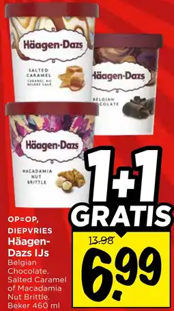 Vomar Voordeelmarkt Häagen-Dazs IJs aanbieding