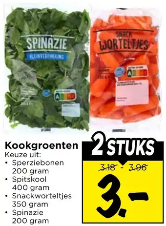 Vomar Voordeelmarkt Kookgroenten aanbieding