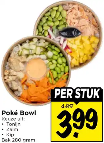 Vomar Voordeelmarkt Poké Bowl aanbieding