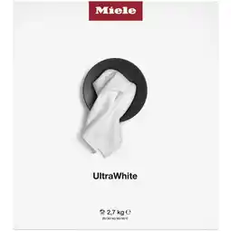 Expert Miele Ultrawhite hoofdwasmiddel Wasmachine accessoire Wit aanbieding