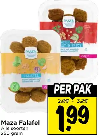 Vomar Voordeelmarkt Maza Falafel aanbieding