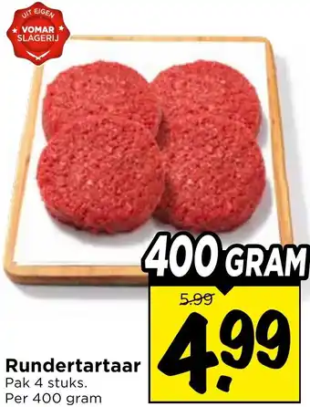 Vomar Voordeelmarkt Rundertartaar aanbieding