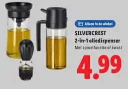 Lidl SILVERCREST 2-in-1 oliedispenser Alleen in de winkel aanbieding