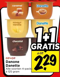Vomar Voordeelmarkt Danone Danette aanbieding