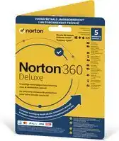 Bol.com SYMANTEC NORTON 360 DELUXE (ABONNEMENT) - 1 GEBRUIKER, 5 APPARATEN, 1 JAAR aanbieding