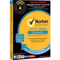 MediaMarkt Symantec Ltd Norton Security Deluxe 3.0 + Wifi Privacy aanbieding