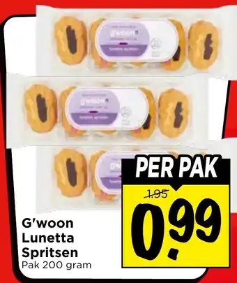 Vomar Voordeelmarkt G'woon Lunetta Spritsen aanbieding