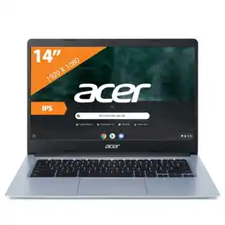 Bol.com Acer Chromebook 314 (CB314-1H-C5DC) 14 inch aanbieding