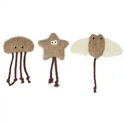 Pets Place Adori Kattenspeelgoed Sea - Kattenspeelgoed - 15x7x3 cm Natural Wit aanbieding