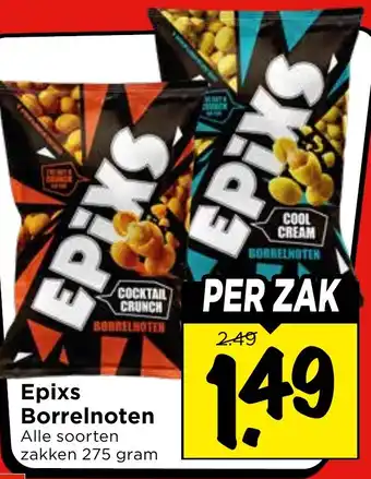 Vomar Voordeelmarkt Epixs Borrelnoten aanbieding