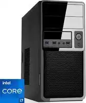 Bol.com Intel Desktop PC met Core i7 - 32GB RAM - 1000GB SSD - WiFi - Bluetooth - Windows 11 Pro (DT-373299) aanbieding