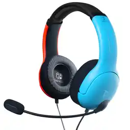 Bol.com PDP Airlite - Gaming Headset - Stereo - Geschikt voor Nintendo Switch/Switch OLED - Blauw/Rood aanbieding