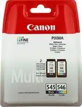Bol.com Canon PG-545/CL-546 - Inktcartridge - Multipack - Zwart / Kleur aanbieding