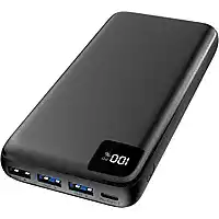 Bol.com Strex Powerbank - 27.000 mAh - 22.5W Snellader - USB-A/USB-C - LED Indicatie - Universele Powerbank aanbieding
