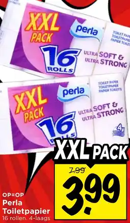 Vomar Voordeelmarkt Perla Toiletpapier aanbieding