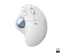 Bol.com Logitech M575 ERGO - Draadloze Trackball Muis - Off-white aanbieding